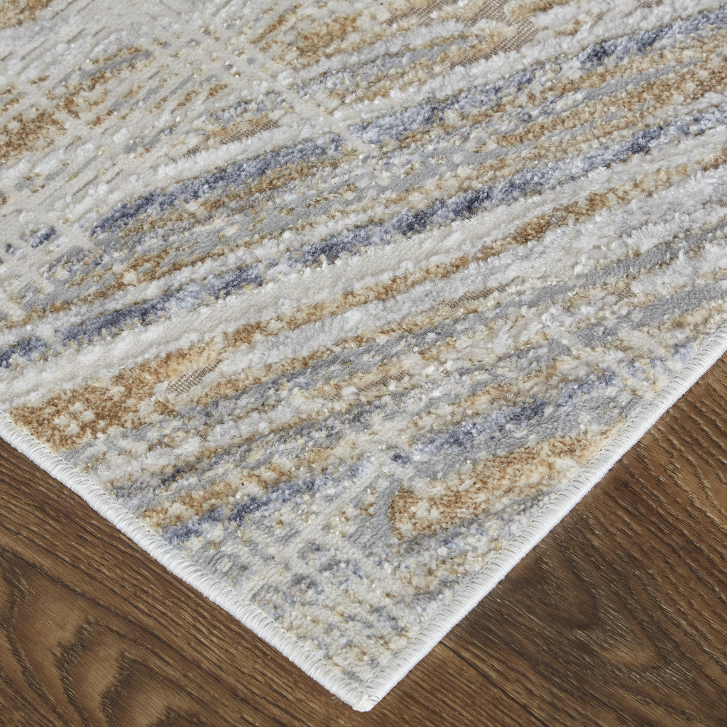 Ivan Abstract Distressed Area Rug 10' X 13'