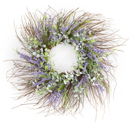 Lavender Lux Spring Wreath