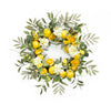 Summer Lemon Artificial Wreath