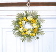 Summer Lemon Artificial Wreath