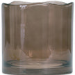 Marcello Gray Crystal Table Vase