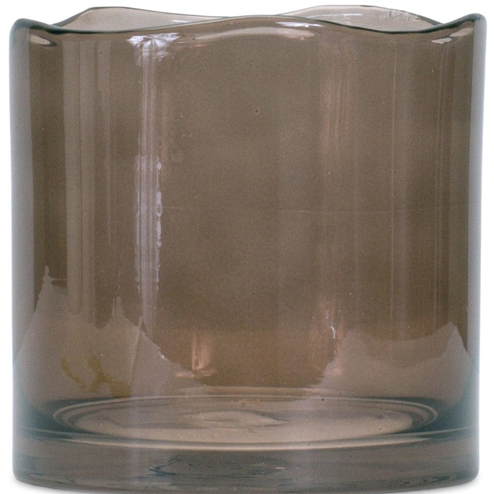 Marcello Gray Crystal Table Vase