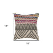 Cusco Cotton Throw Pillow