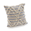 Nathaniel Striped Cotton Zippered Throw Pillow