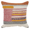 Linear Chic Linen + Cotton Throw Pillow