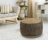 The Lorena Jute Ottoman