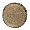 The Lorena Jute Ottoman