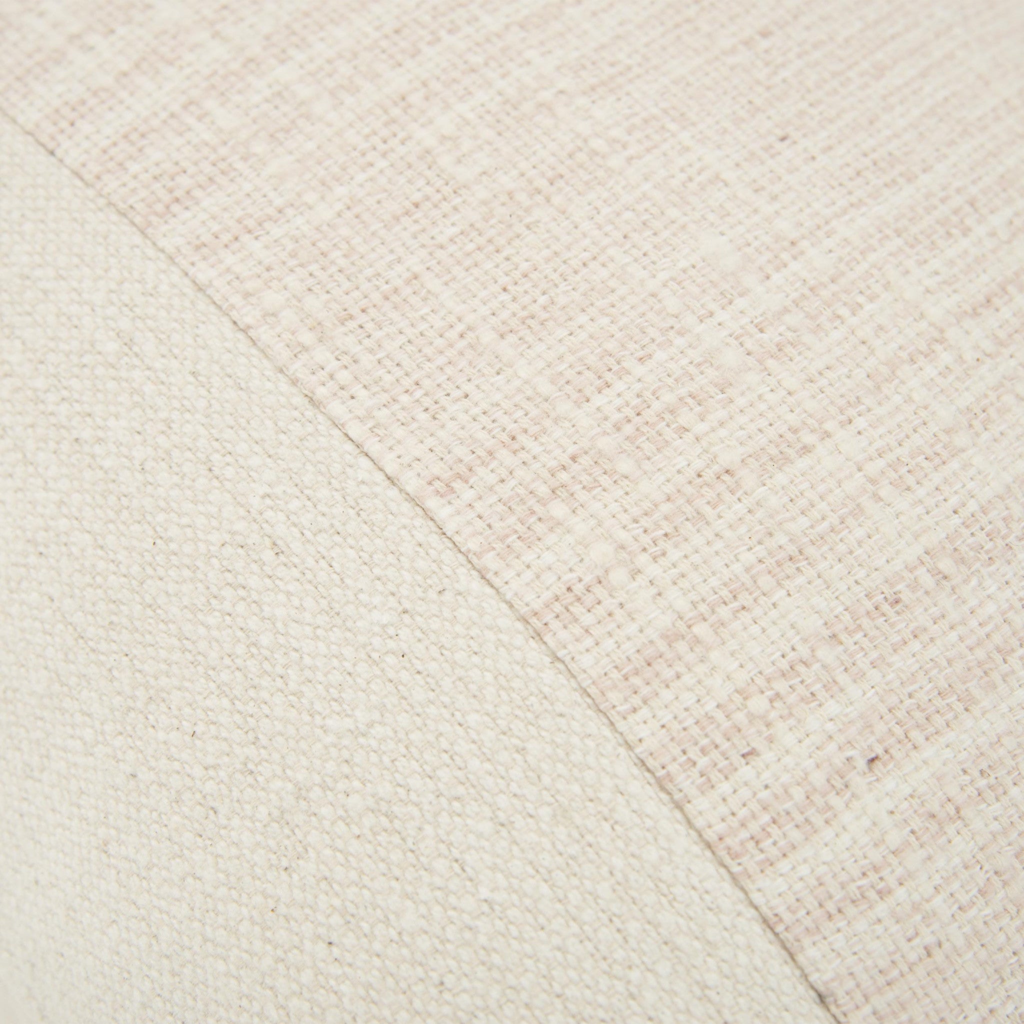 Madison Blush Cotton Throw Pillow