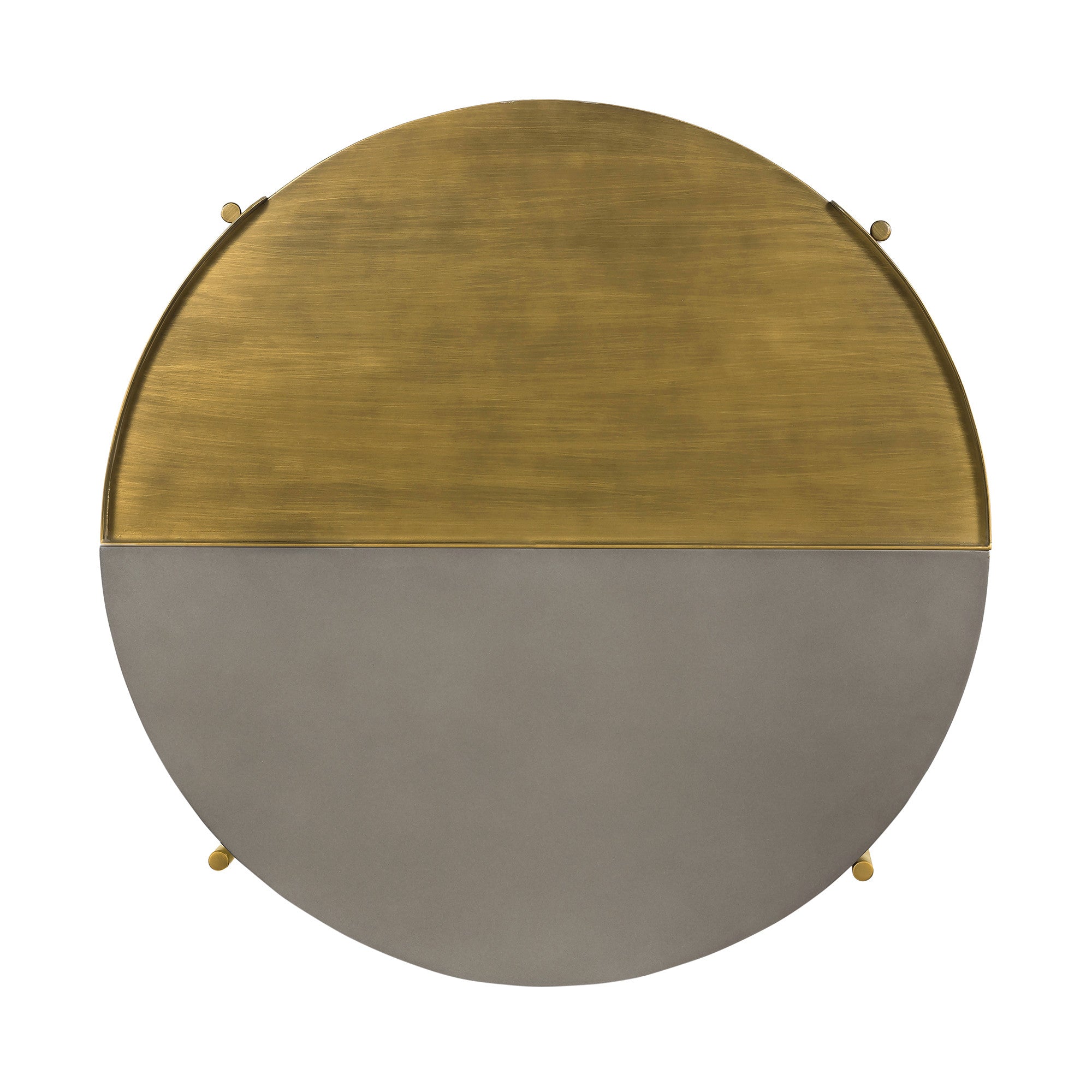 Modern Fusion Round Coffee Table