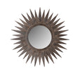 Sunburst Wood Framed Accent Mirror