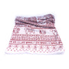 Meditation Yoga Prayer Shawl - Maha Mantra - White