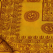 Meditation Yoga Prayer Shawl - Mantra Om - Yellow