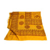 Meditation Yoga Prayer Shawl - Mantra Om - Yellow