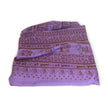 Meditation Yoga Prayer Shawl - Maha Mantra - Purple