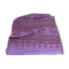 Meditation Yoga Prayer Shawl - Maha Mantra - Purple