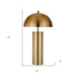 Brittany Brass Dome Table Lamp