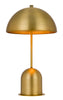 Antiqued Brass Dome Table Lamp