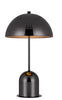 Gunmetal Dome Table Lamp