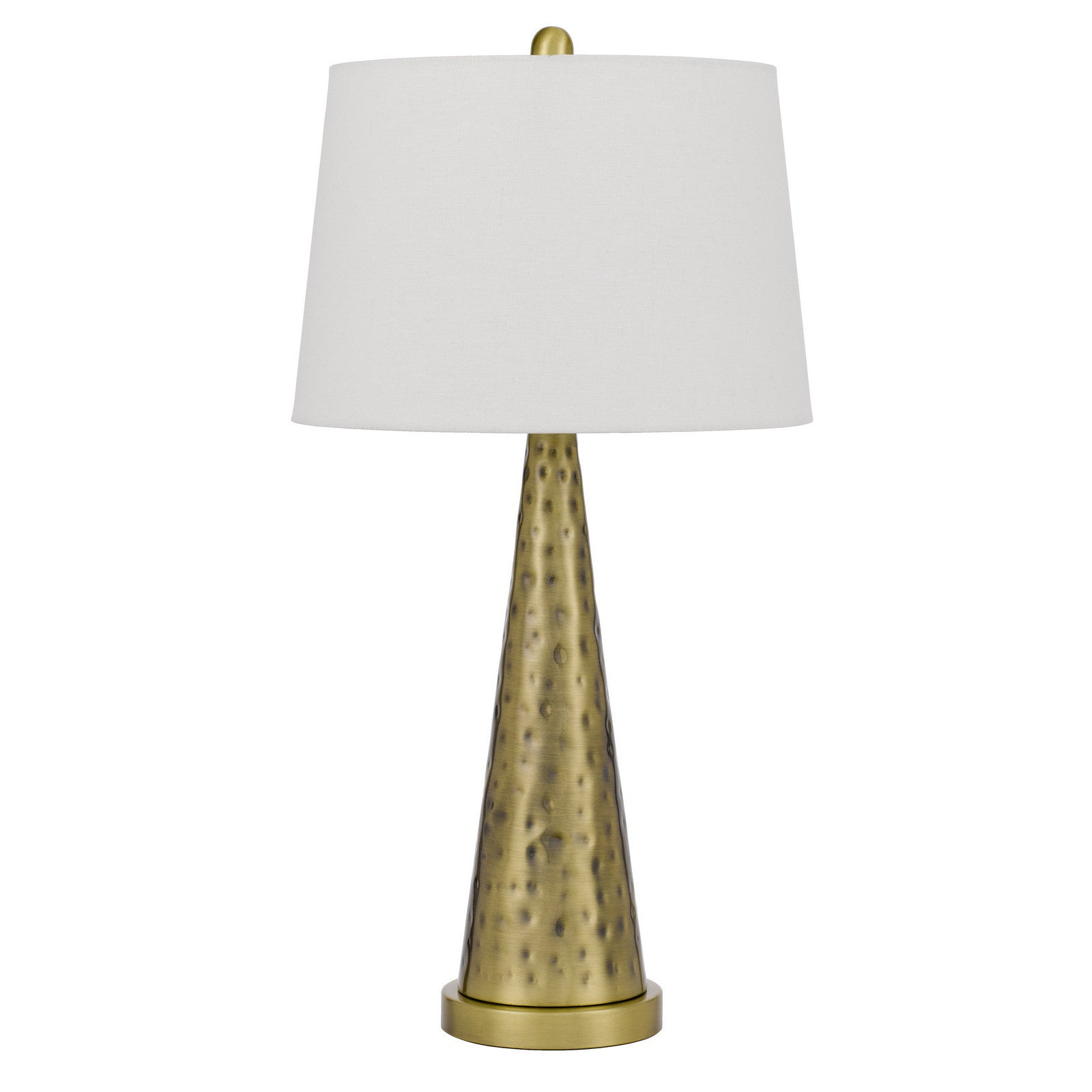 Elysian Brass Pyramidal Lamp