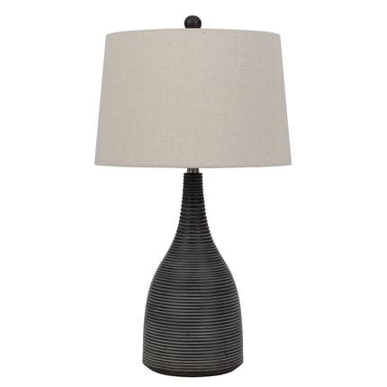 Obsidian Elegance Table Lamp