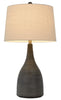 Obsidian Elegance Table Lamp