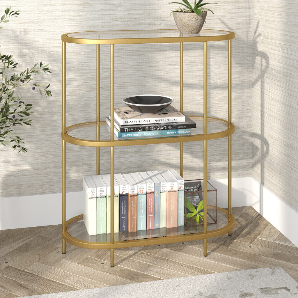 Three Tier Etagere Bookcase