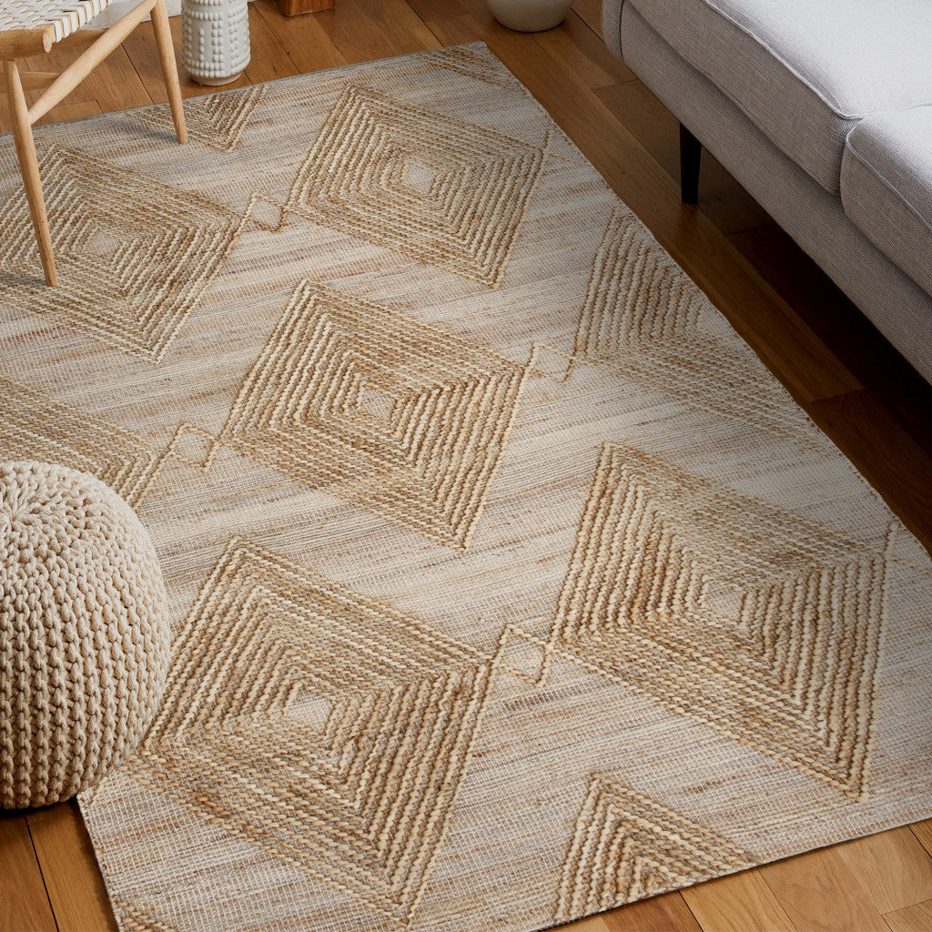 Daphne Geometric Hand Woven Area Rug 8' x 10'