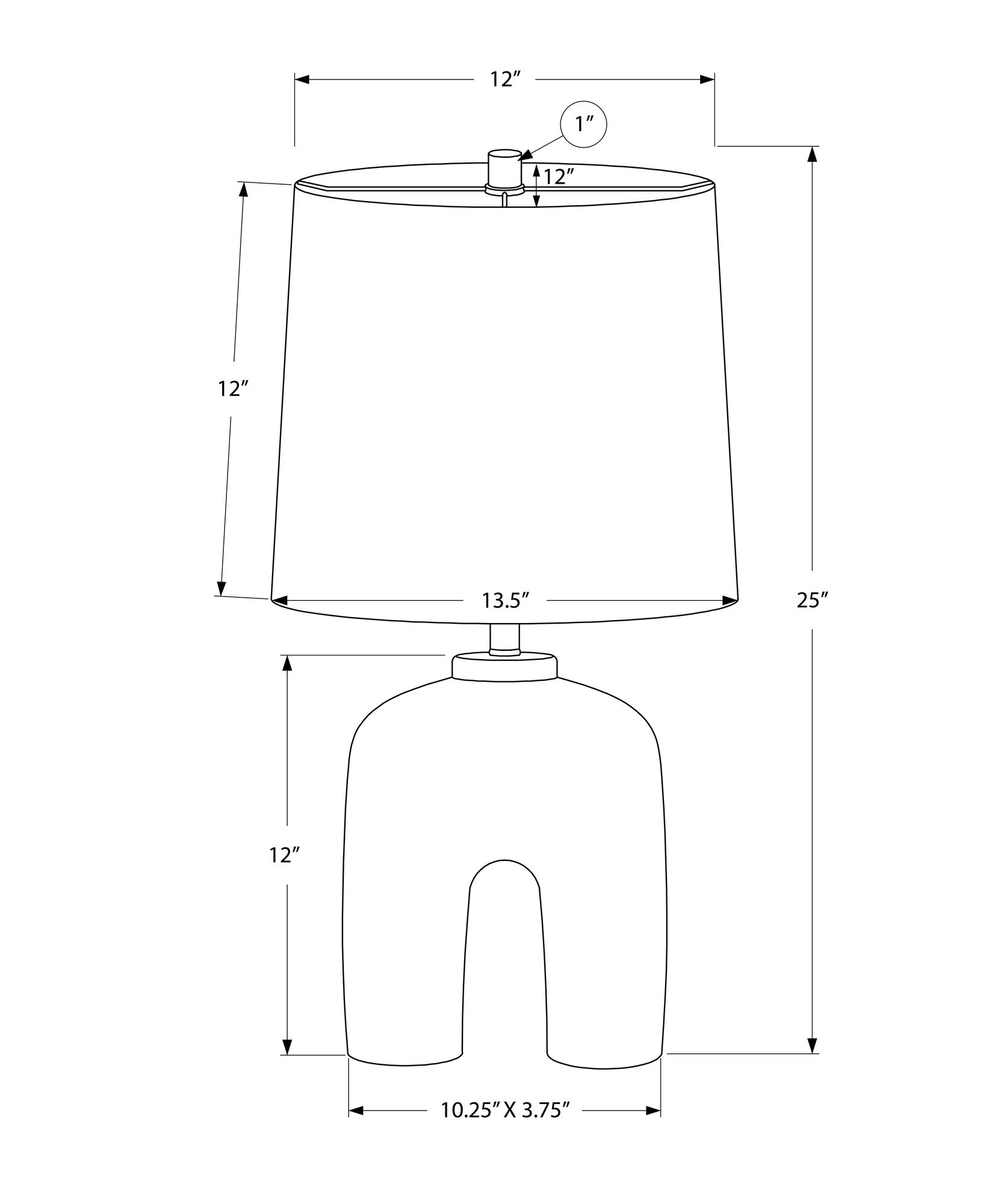 Arched Table Lamp