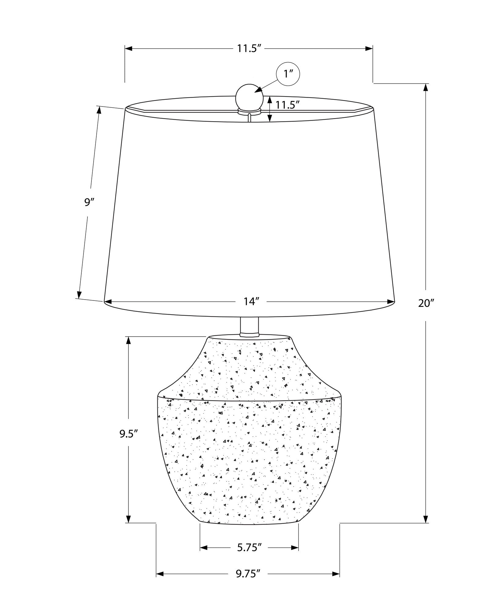 Empire Table Lamp