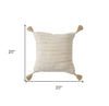 Linear Stitch Throw Pillow