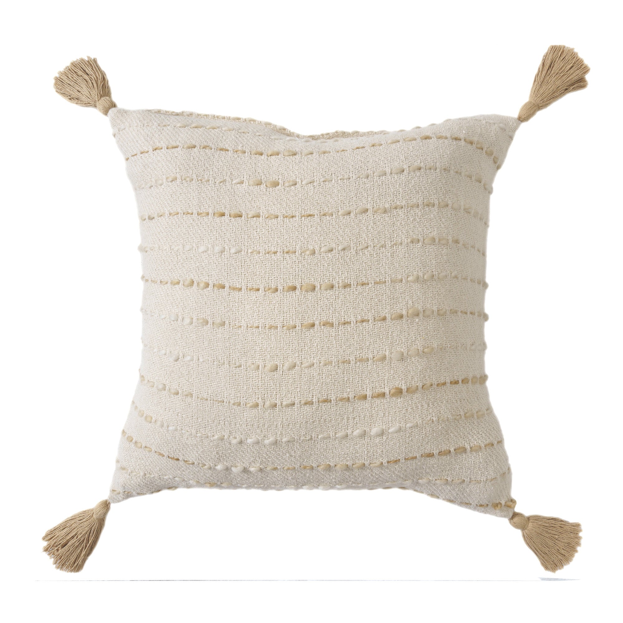 Linear Stitch Throw Pillow