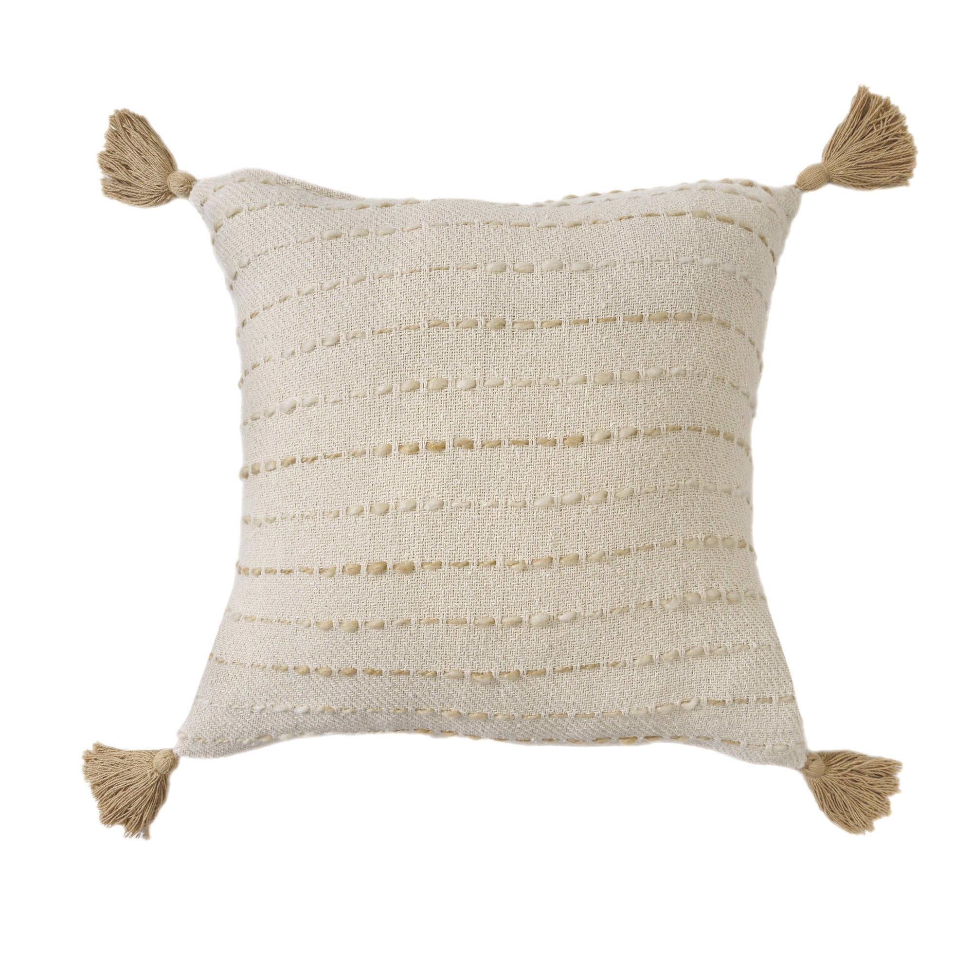 Linear Stitch Throw Pillow