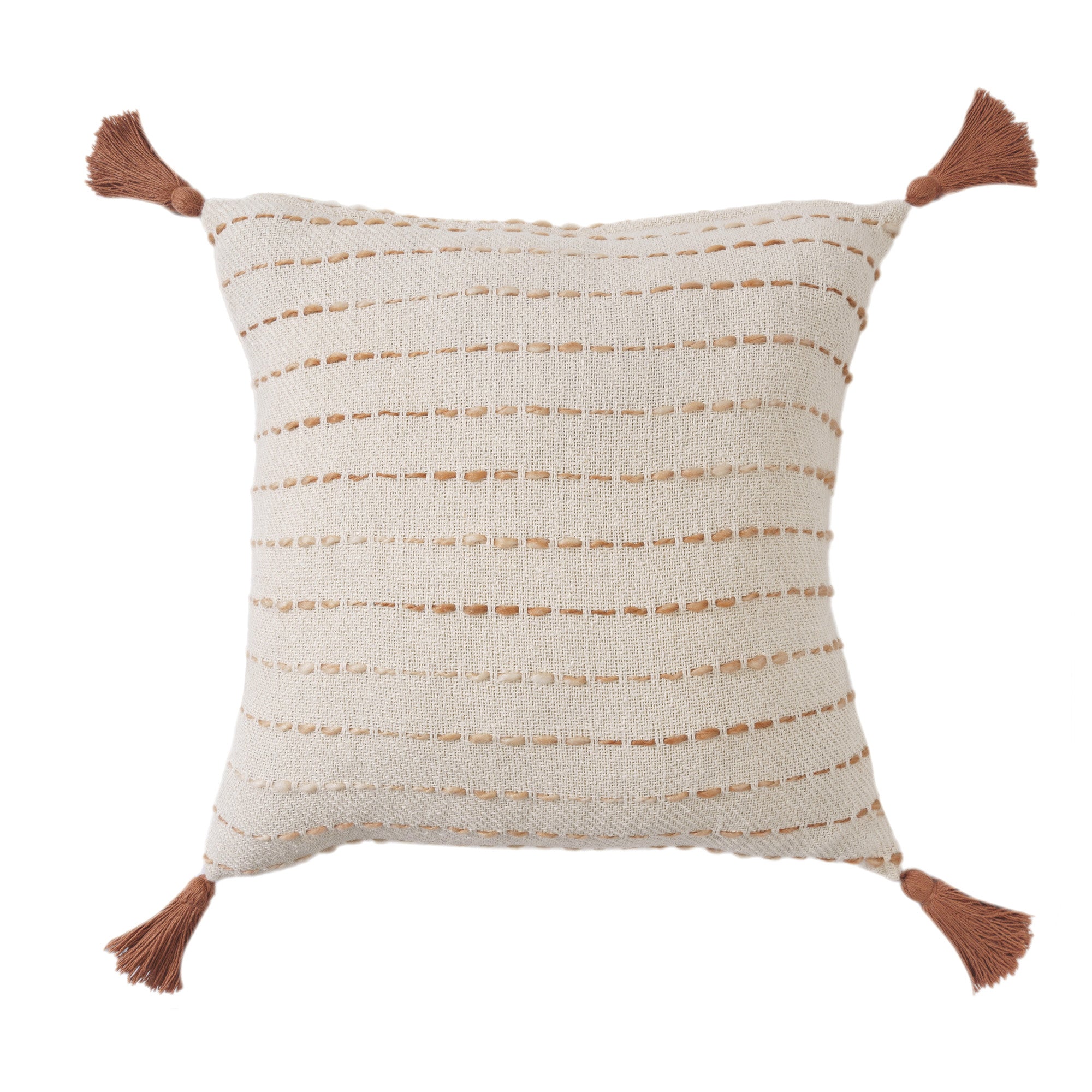 Linear Stitch Throw Pillow