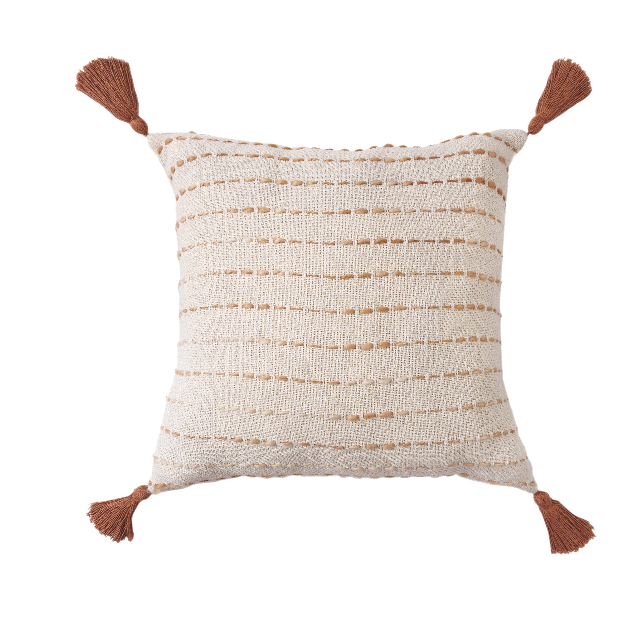 Linear Stitch Throw Pillow