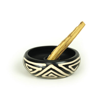 Peruvian Ceramic Holder for Palo Santo