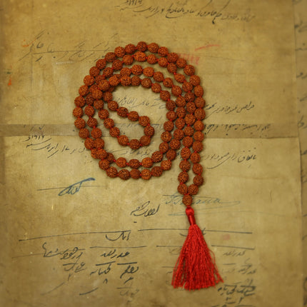 Prayer Mala Beads - Rudraksha