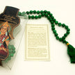 Prayer Mala Beads - Man-made Malachite