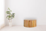 Round Wooden Coffee Table