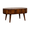 Stripe Chestnut Coffee Table