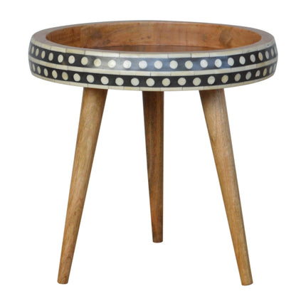 Small Dotted End Table