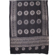 Meditation Yoga Prayer Shawl - Mantra Om - Black