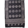 Meditation Yoga Prayer Shawl - Mantra Om - Black